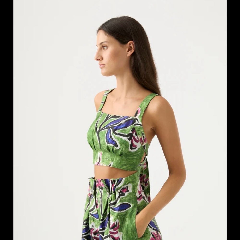 NWT AJE Eden tie back top size 10 reg $225 - Picture 2 of 10